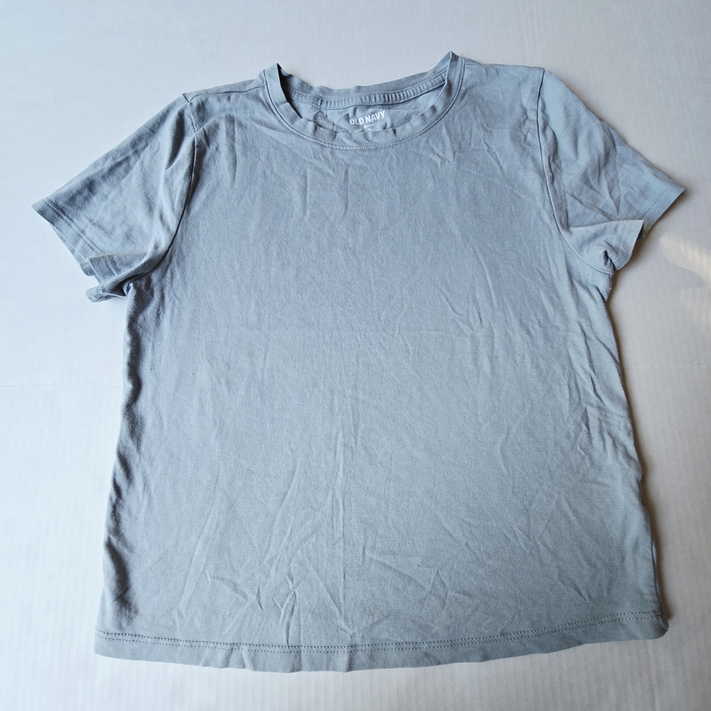 Old Navy Light Gray Girls' T-Shirt